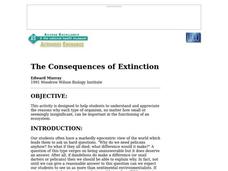 The Consequences of Extinction Lesson Plan