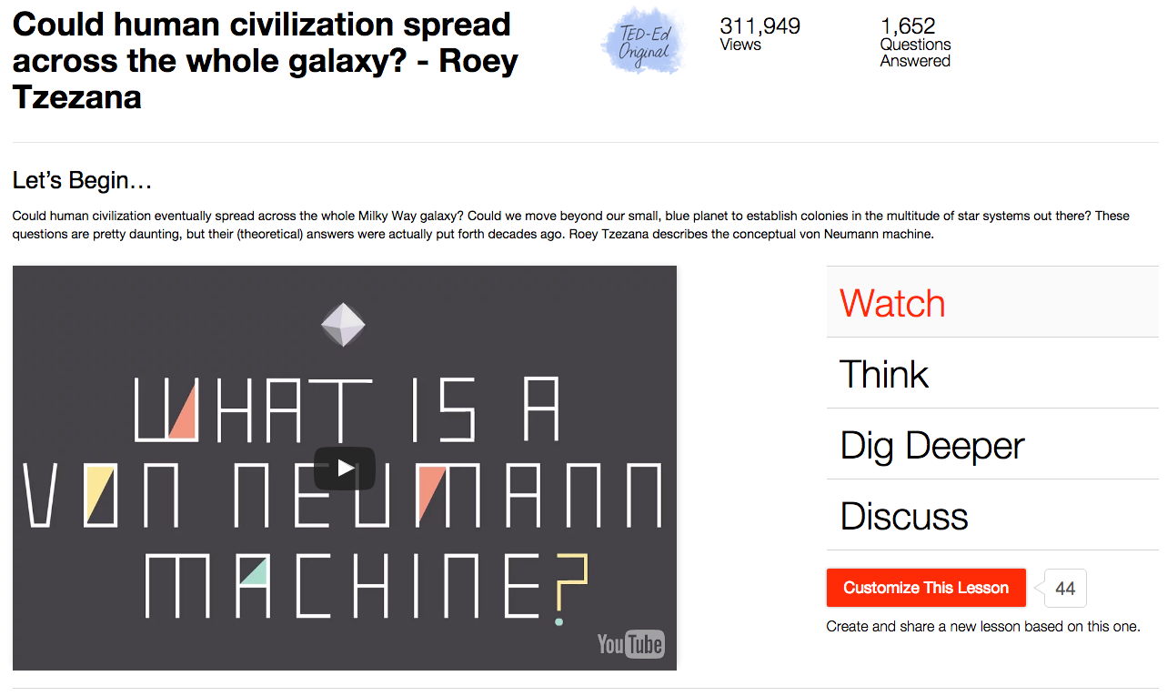 Could Human Civilization Spread Across the Whole Galaxy? Instructional Video