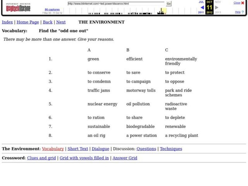 The Environment Interactive
