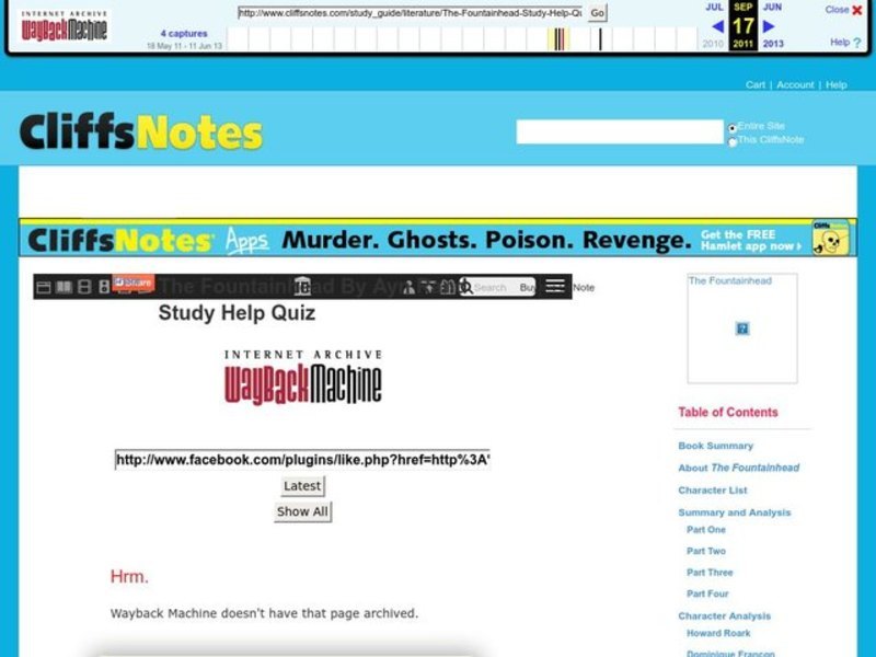 The Fountainhead Quiz Interactive