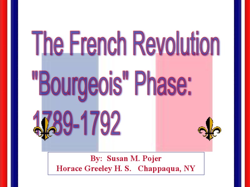 The French Revolution PPT
