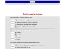 The Geography of Africa Interactive