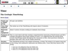 The Geologic TimeString Lesson Plan