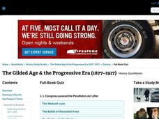 The Gilded Age & the Progressive Era (1877–1917) Interactive