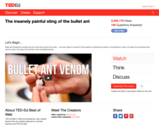 The Insanely Painful Sting of the Bullet Ant Instructional Video