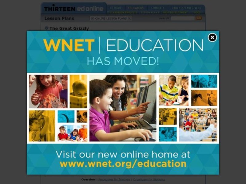 The Great Grizzly Lesson Plan