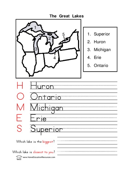 The Great Lakes Lesson Plan