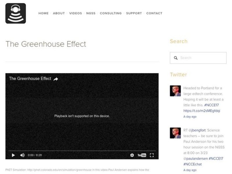 The Greenhouse Effect Instructional Video
