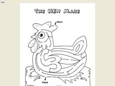 The Hen Maze Worksheet