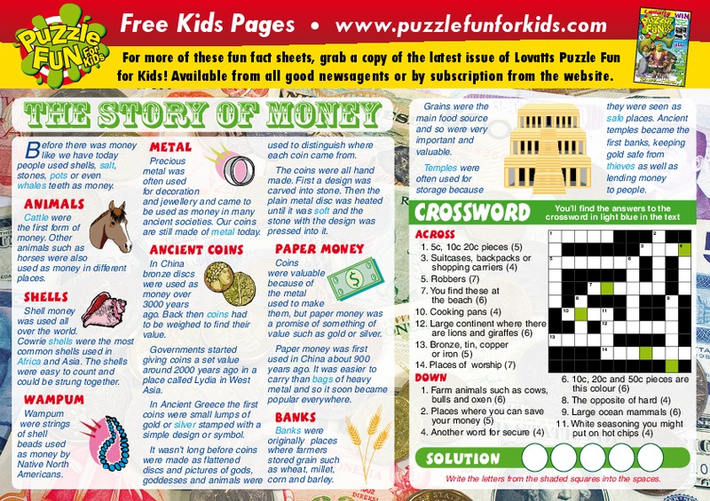 The History of Money Lesson Plan