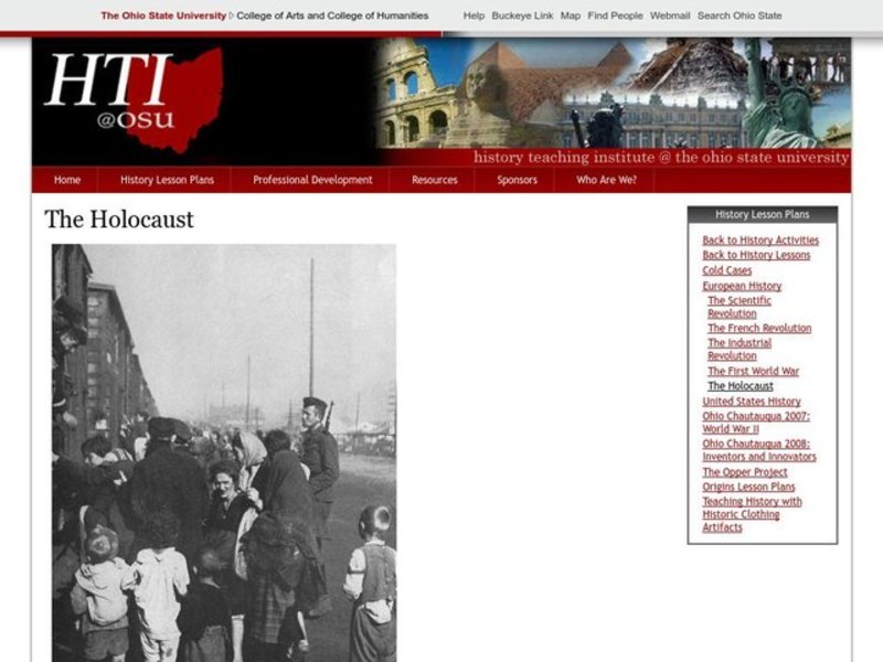 The Holocaust Lesson Plan