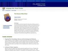The House of Dies Drear Lesson Plan