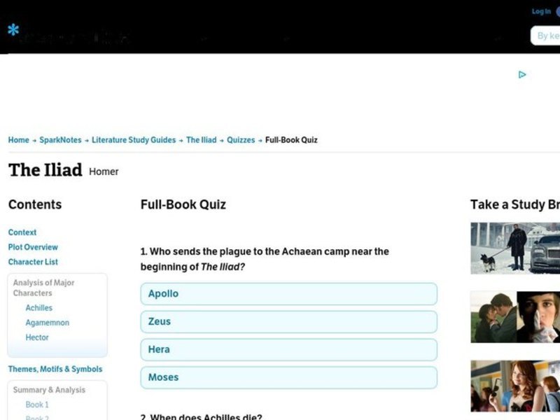 The Iliad Interactive