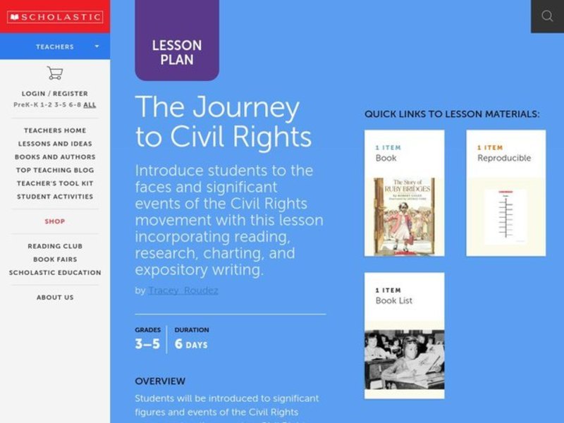 The Journey to Civil Rights Lesson Plan