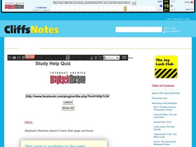 The Joy Luck Club by Amy Tan Interactive