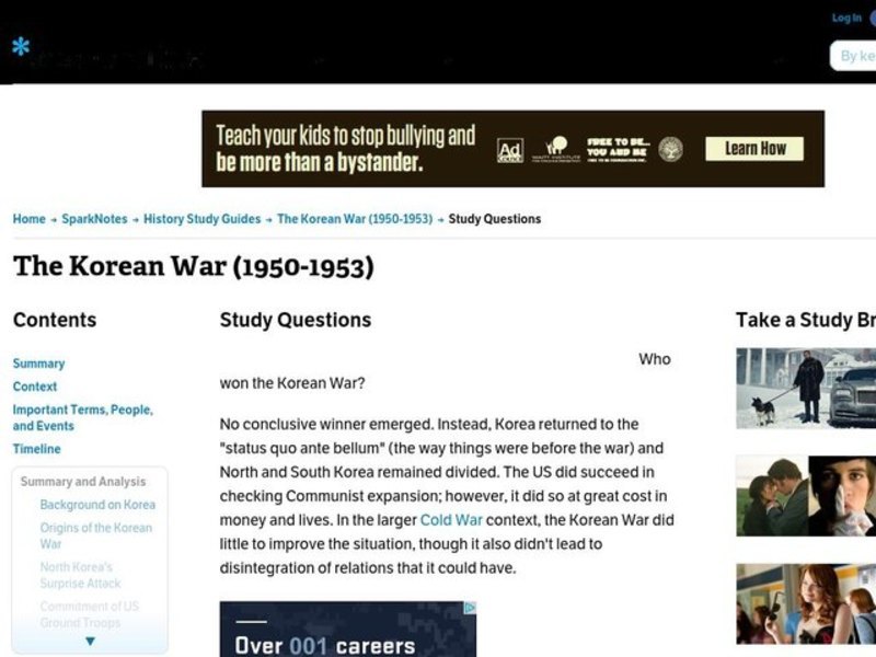 The Korean War (1950-1953) Interactive