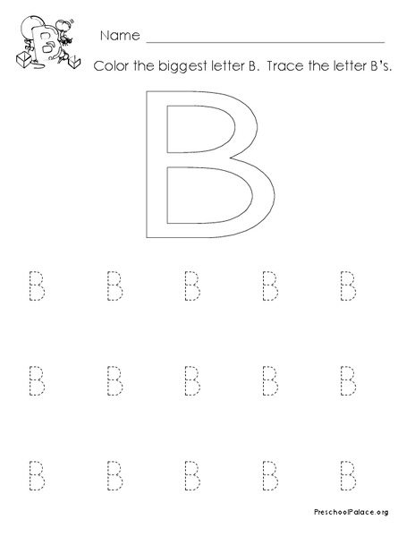The Letter B Lesson Plan