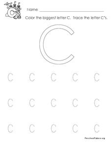 The Letter C Printables