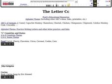 The Letter Cc Lesson Plan