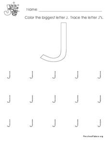 The Letter J Lesson Plan