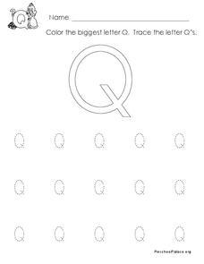 The Letter Q Lesson Plan
