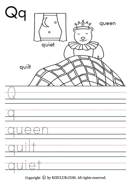 The Letter Qq Lesson Plan