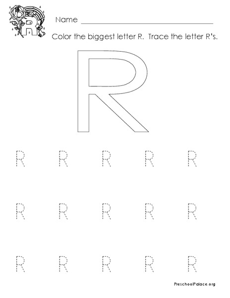 The Letter R Lesson Plan