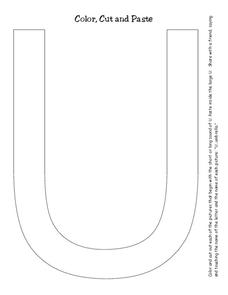 The Letter U Worksheet