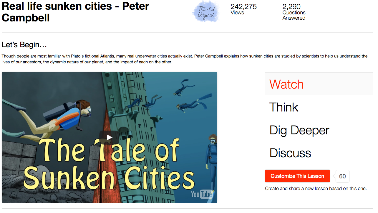 Real Life Sunken Cities Instructional Video