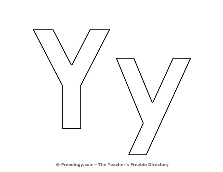 The Letter Y Lesson Plan