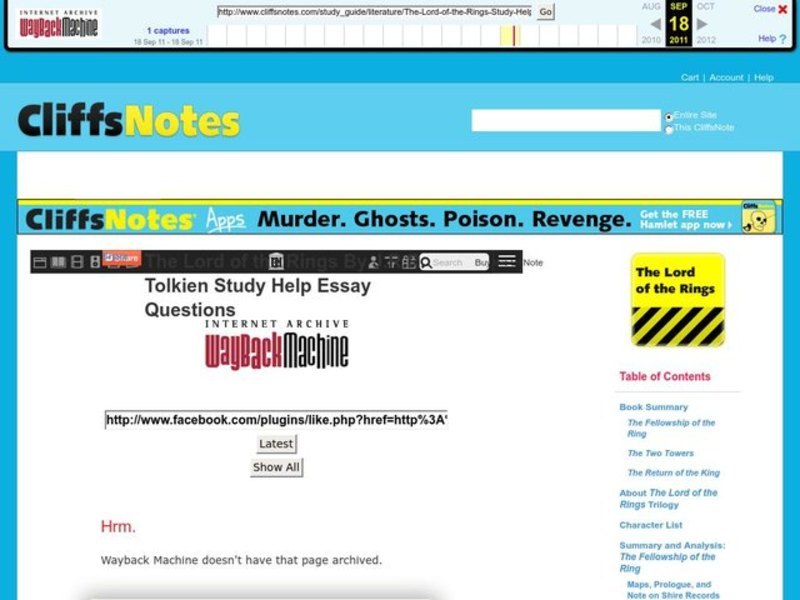 The Lord of the Rings by J.R.R. Tolkien Interactive