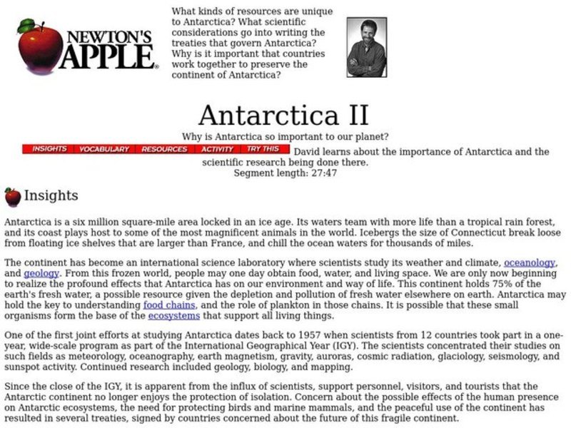 Antarctica Lesson Plan