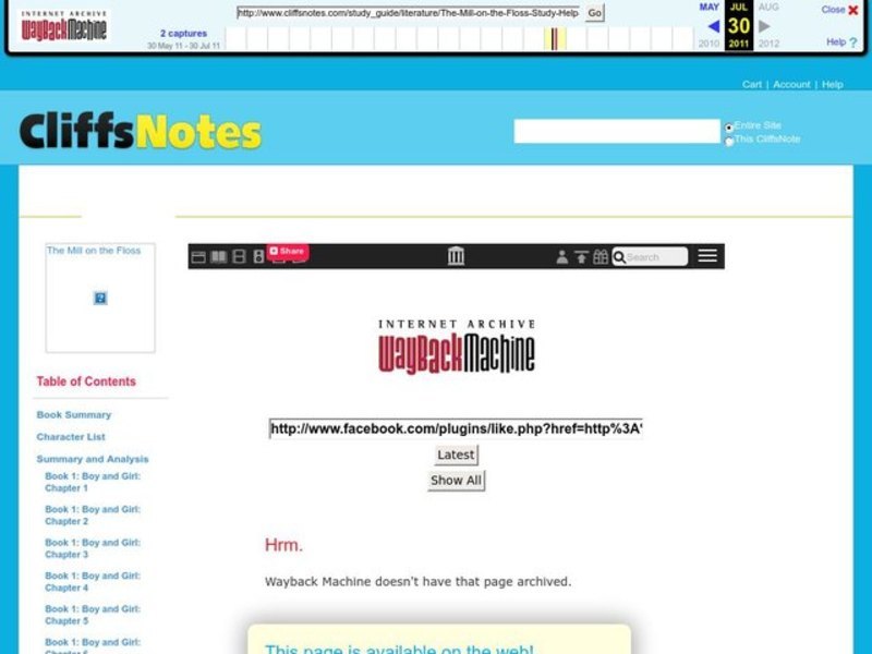 The Mill on the Floss by George Eliot Interactive