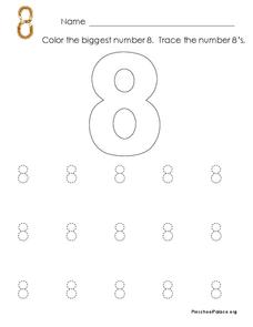 The Number 8 Lesson Plan