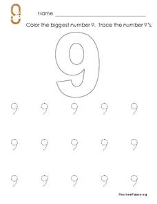 The Number 9 Lesson Plan