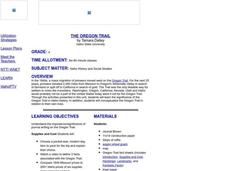 The Oregon Trail Lesson Plan