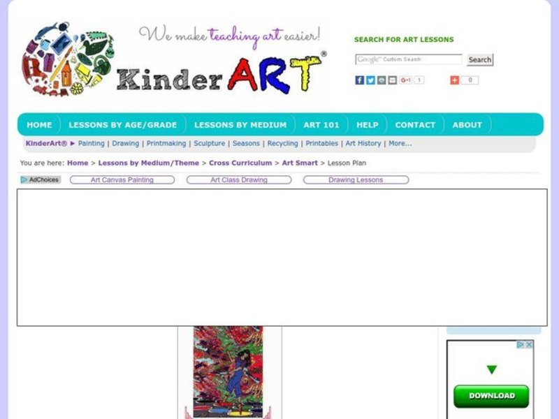 The Painting Ballerina Lesson Plan