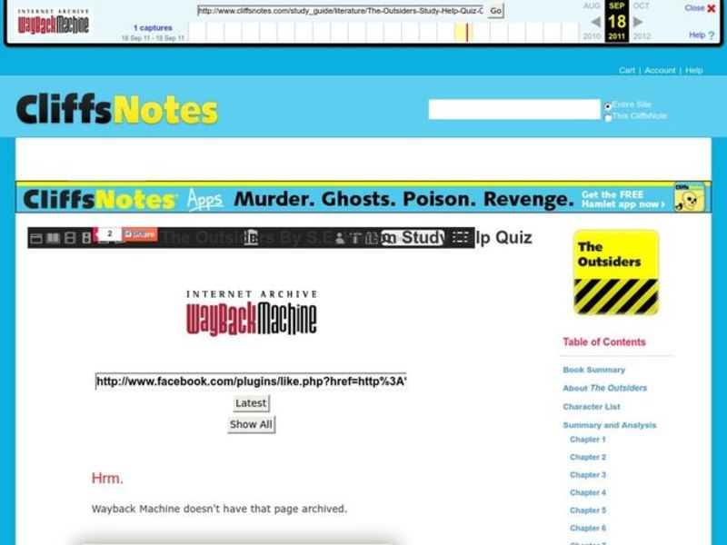 The Outsiders by S.E. Hinton Interactive