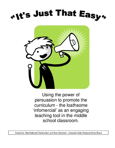 The Power of Persuasion Lesson Plan