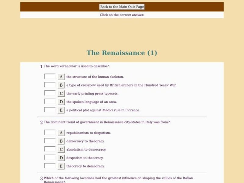The Renaissance Interactive