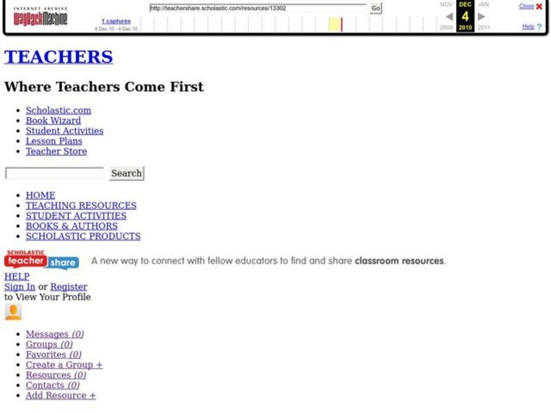 The Seasons Lesson Plan