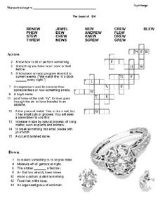 The Sound of EW Worksheet