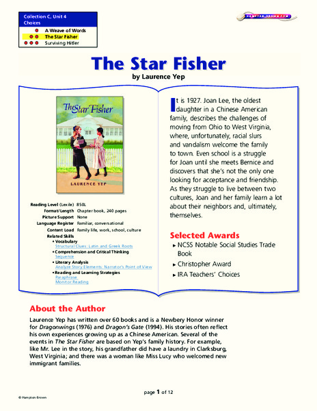 The Star Fisher Lesson Plan