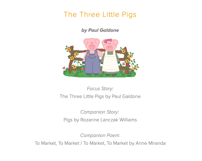 The Three Little Pigs Lesson Plan