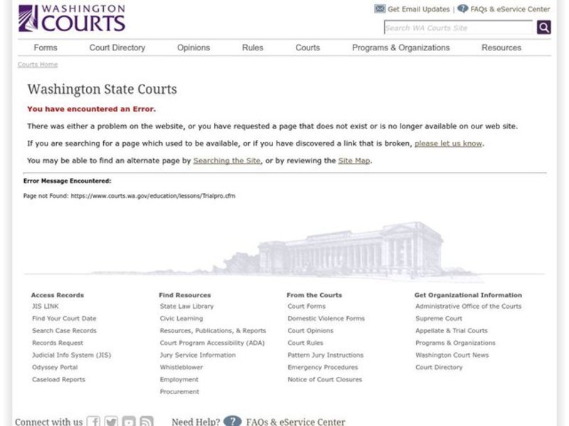 The Trial Process Lesson Plan