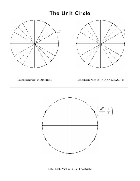 The Unit Circle Lesson Plan