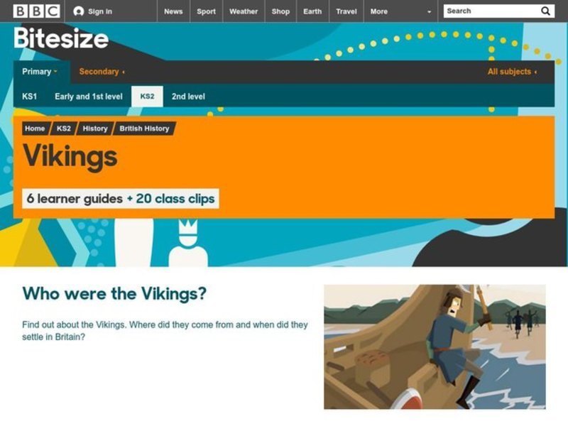 The Vikings Lesson Plan