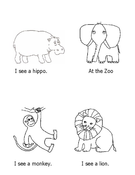The Zoo Worksheet
