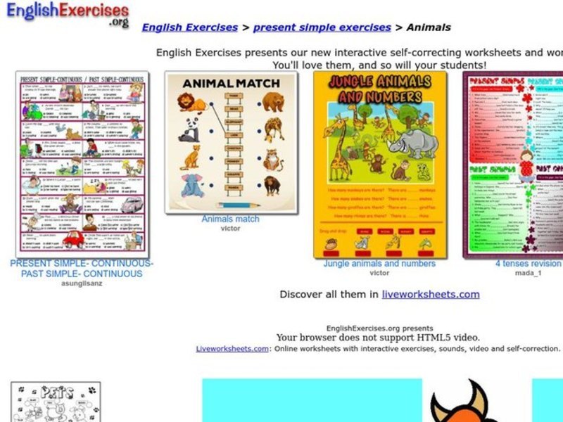 Animals Interactive