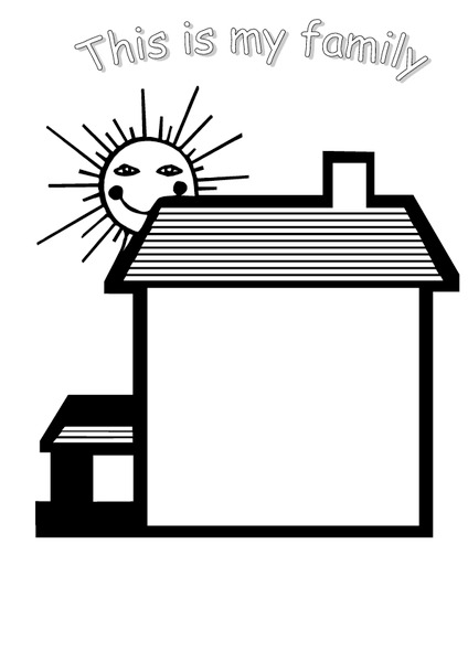 This is My Family Worksheet